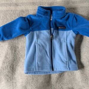 Columbia Vibrant Blue Fleece Outerwear